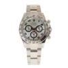 Rolex Daytona 116509 White Gold Silver Dial Replica