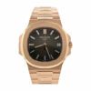 Patek Philippe Nautilus Rose Black Dial Replica