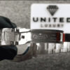 Rolex Datejust White Gold Blue Dial Iced Out 126300 Replica